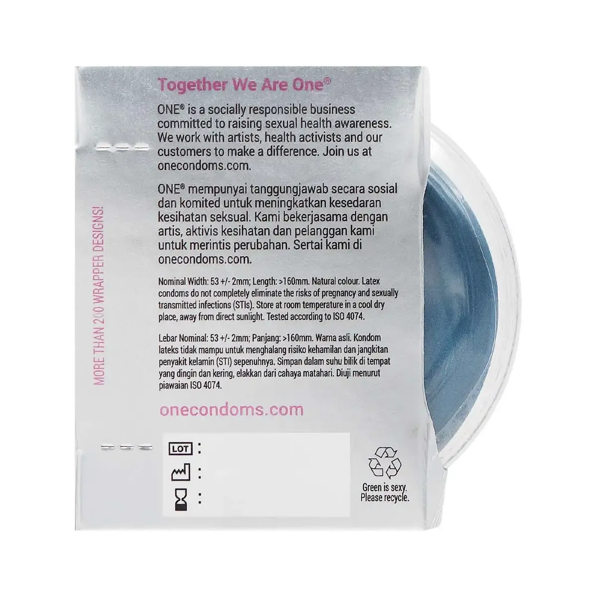 ONE 極薄  乳膠安全套 (3片裝 / 12片裝)