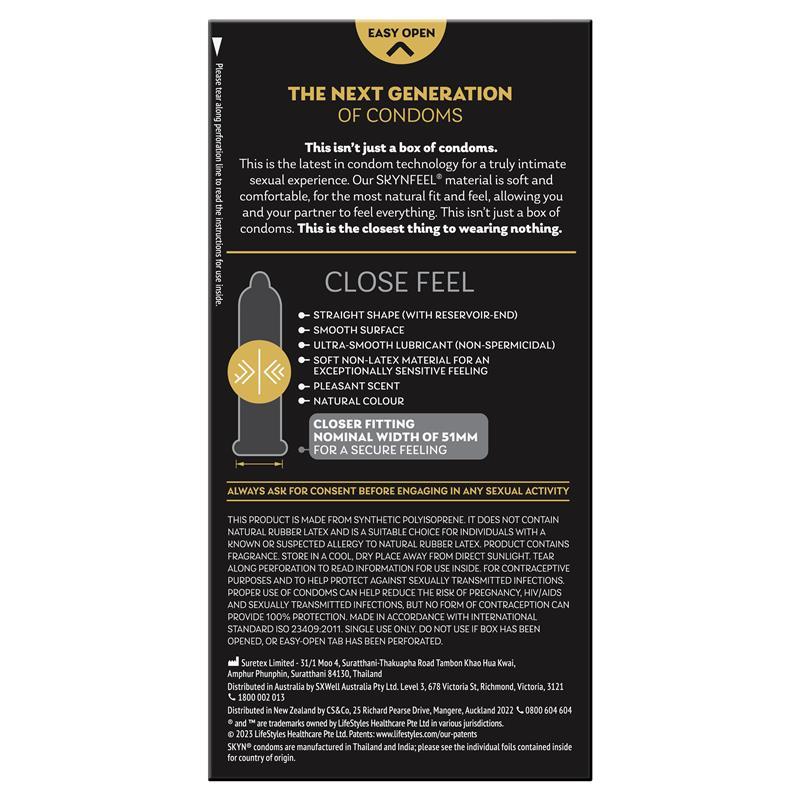 SKYN Close Feel PI安全套 10 片裝