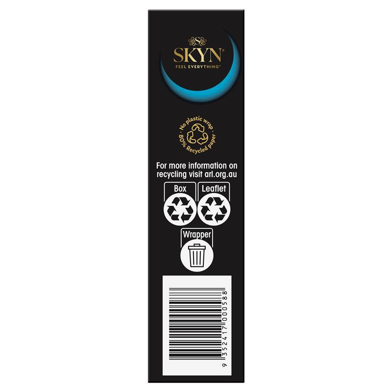 SKYN Extra Lube 水潤持久 PI安全套 10 片裝