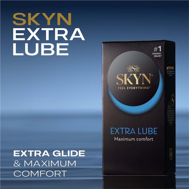 SKYN Extra Lube 水潤持久 PI安全套 10 片裝