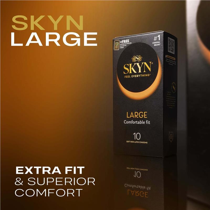 SKYN Large 大碼 PI安全套 10 片裝