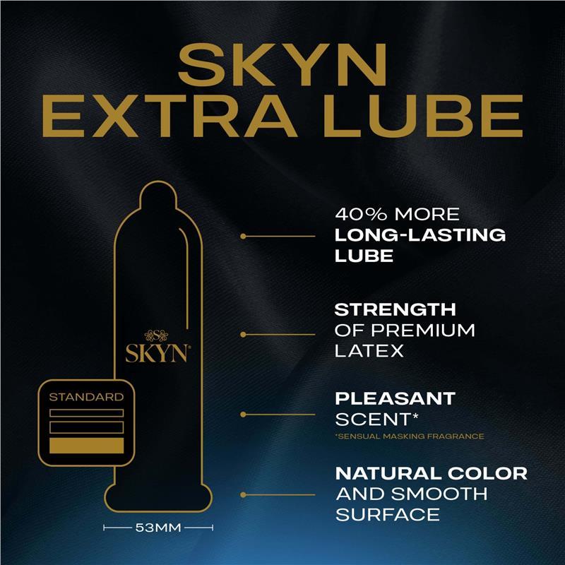 SKYN Extra Lube 水潤持久 PI安全套 10 片裝