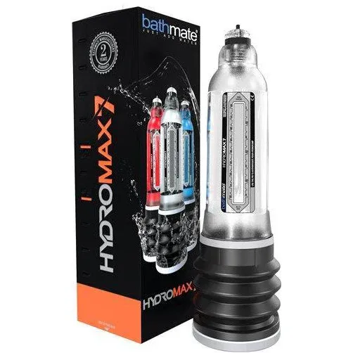 Bathmate Hydromax 7 陰莖增大泵，適用 12.5-17.5cm，35% 強力吸力，幫助增長長度與圍度。
