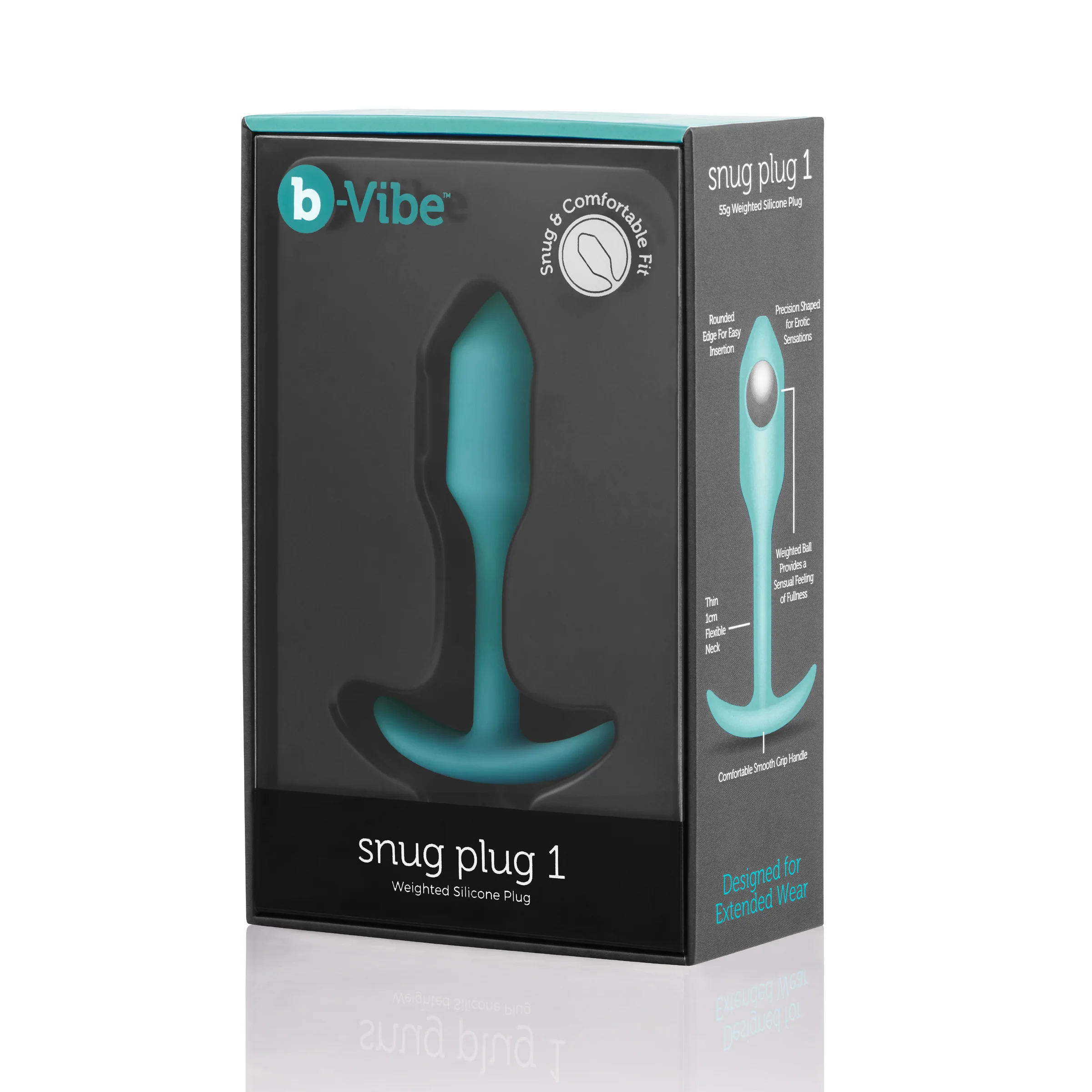 b-Vibe Snug Plug 1 後庭塞