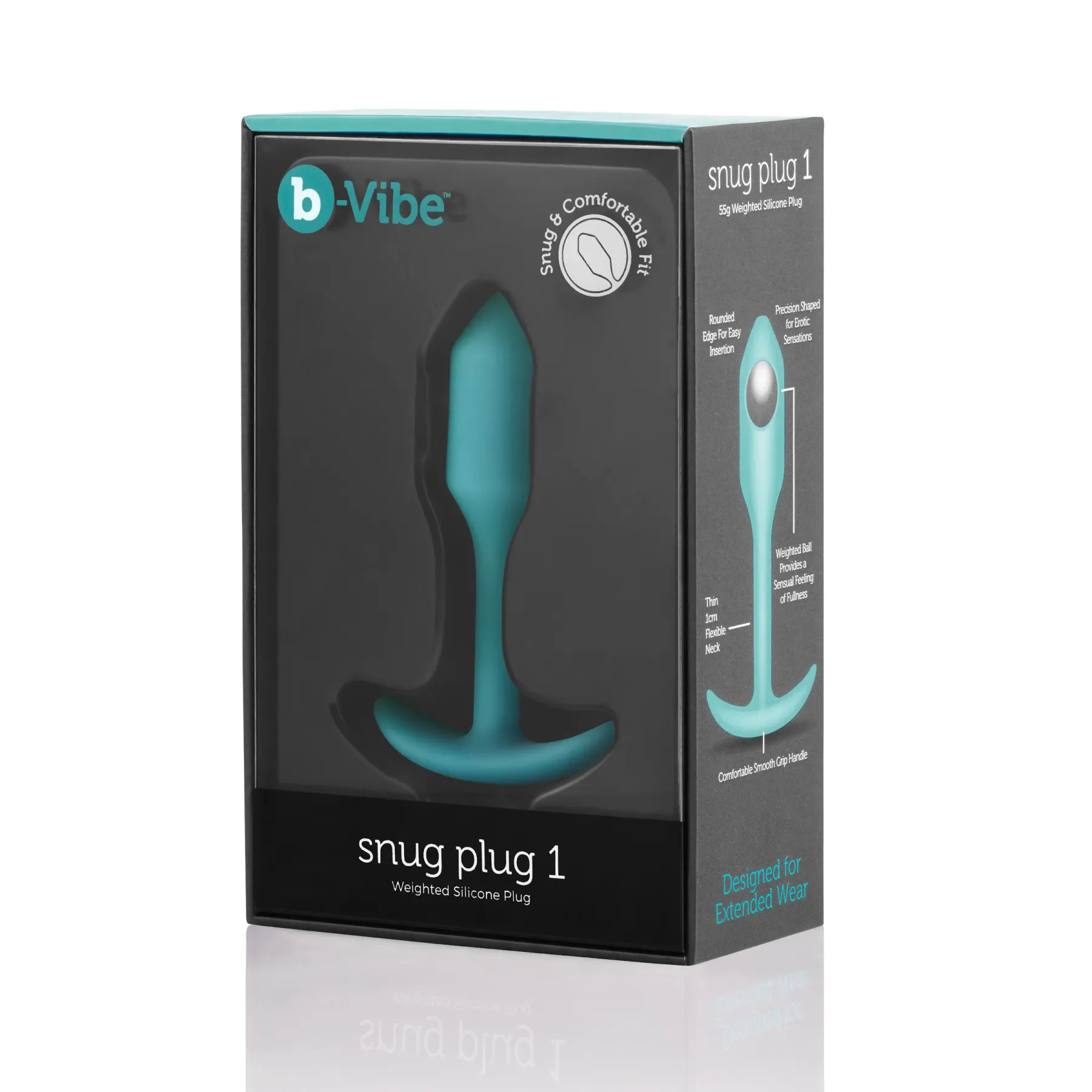 b-Vibe Snug Plug 1 後庭塞