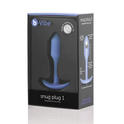 b-Vibe Snug Plug 1 後庭塞