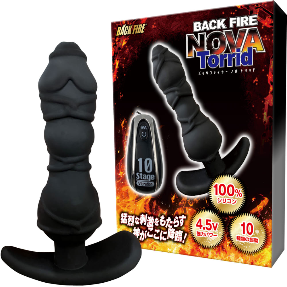Love Factor Backfire NOVA TORRID 後庭按摩器，具5倍膨脹設計，提供深刻的後庭刺激。