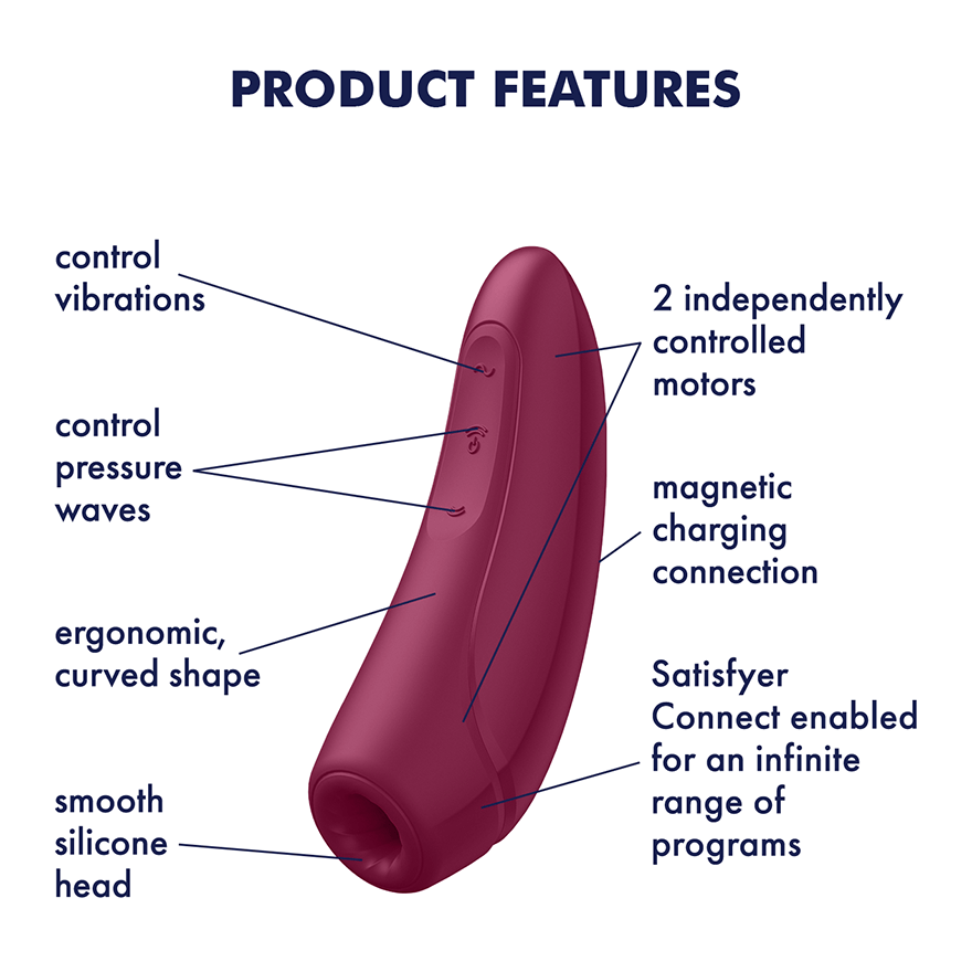 Satisfyer Curvy 1+ 智能吸啜器