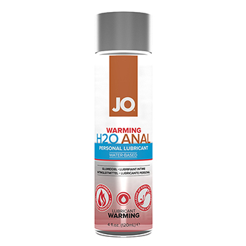 System Jo 後庭水性潤滑液 熱感 60ml，高黏度潤滑配方，提供溫熱感受，適用乳膠與矽膠玩具。