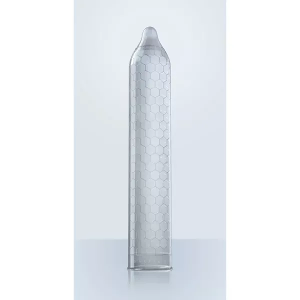 LELO HEX Respect XL乳膠安全套，創新設計，完美貼合，適合需求更大尺寸的男士，3片裝。