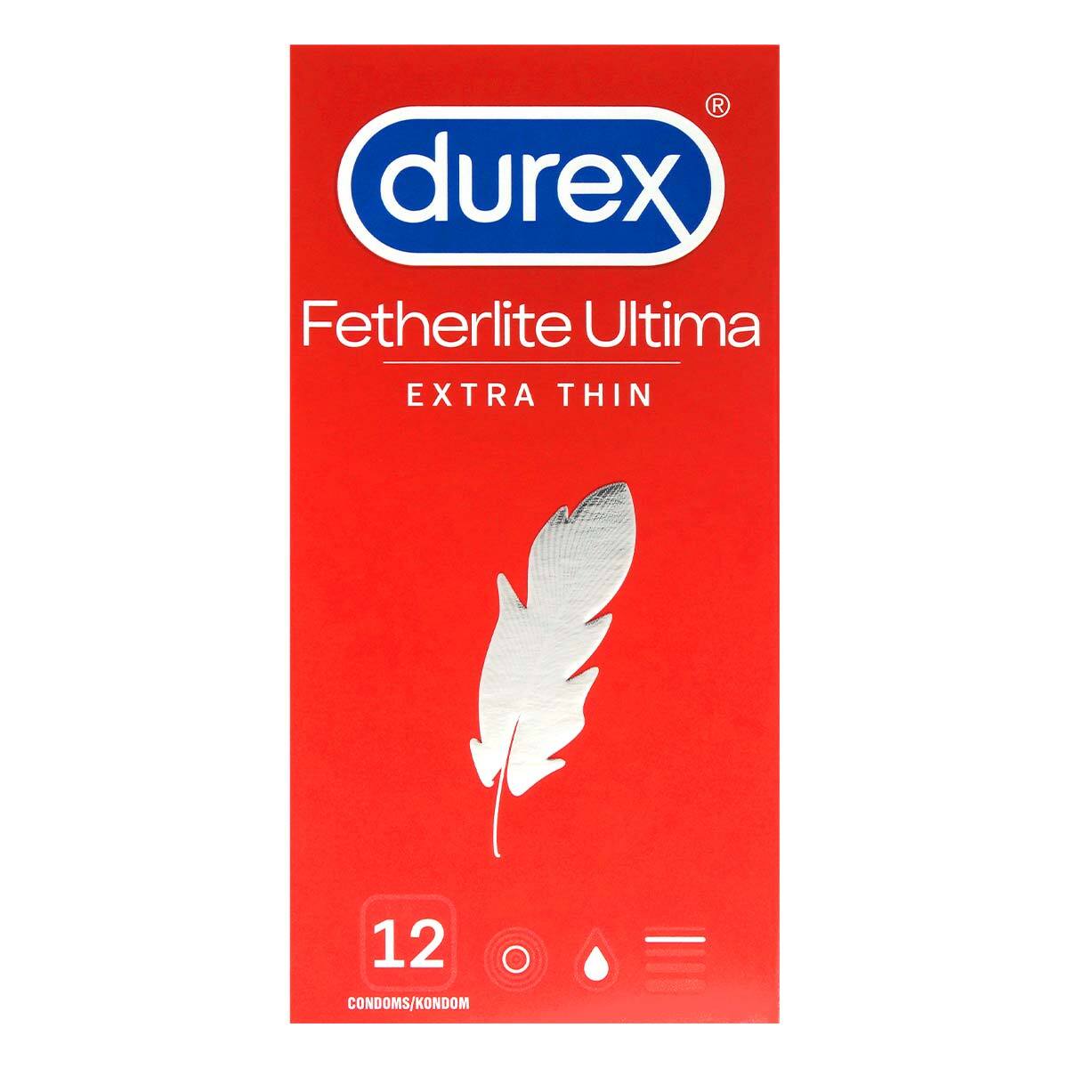 Durex 杜蕾斯 Fetherlite Ultima 12 片裝 乳膠安全套