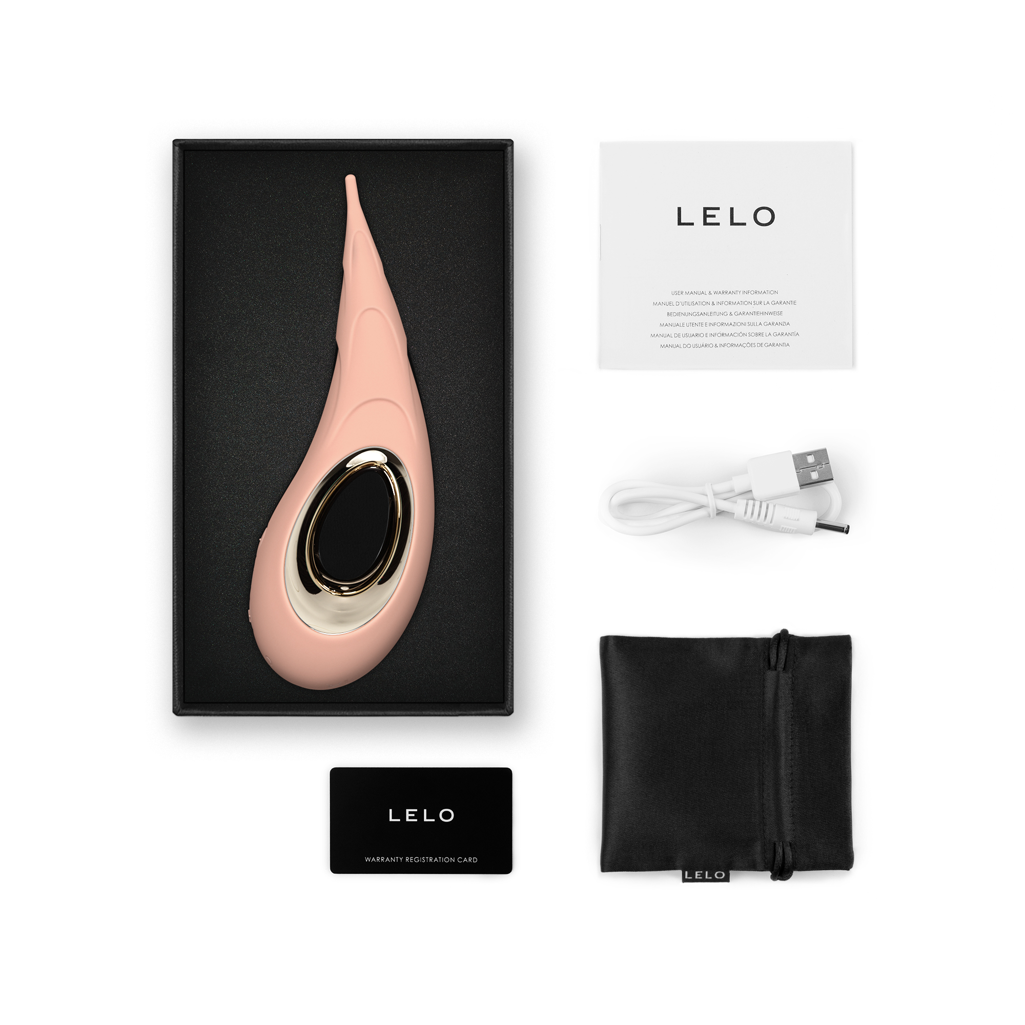 LELO Dot™ Cruise 陰蒂專用震動器，橢圓運動刺激敏感區，8 種震動模式，靈活可彎曲設計，適合伴侶共享。