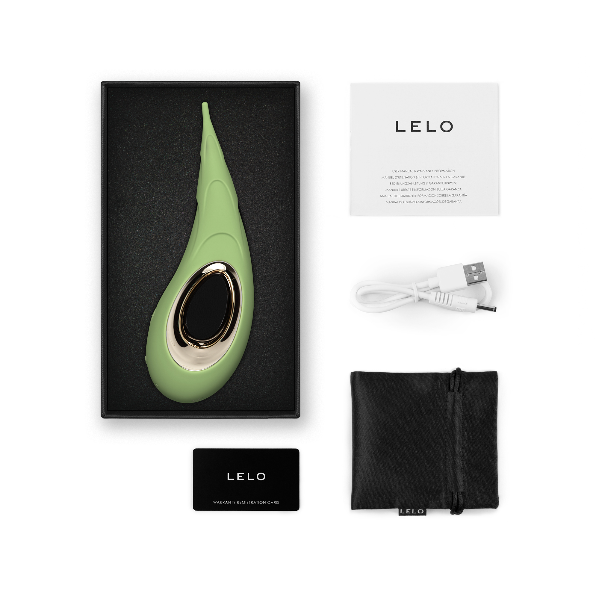 LELO Dot™ Cruise 創新陰蒂震動器，無限循環技術，強勁震動不減弱，USB 充電，浴室適用。