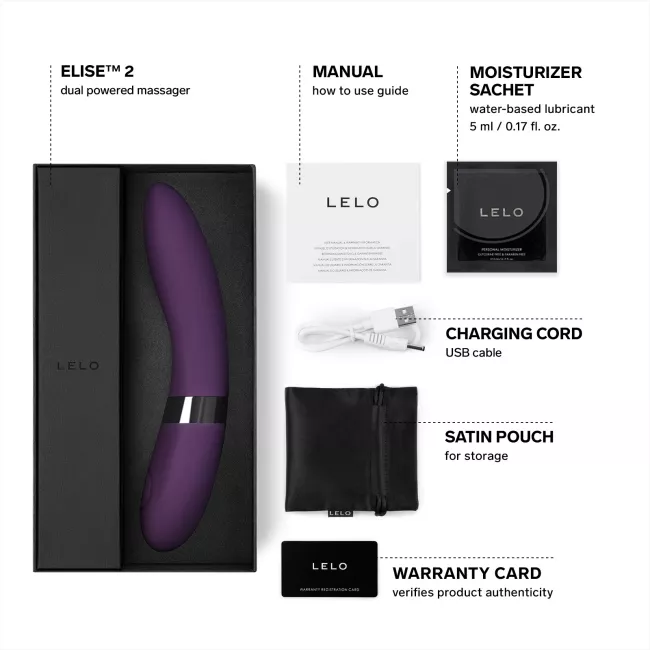 LELO ELISE™ 2 G點震動器-SING DR