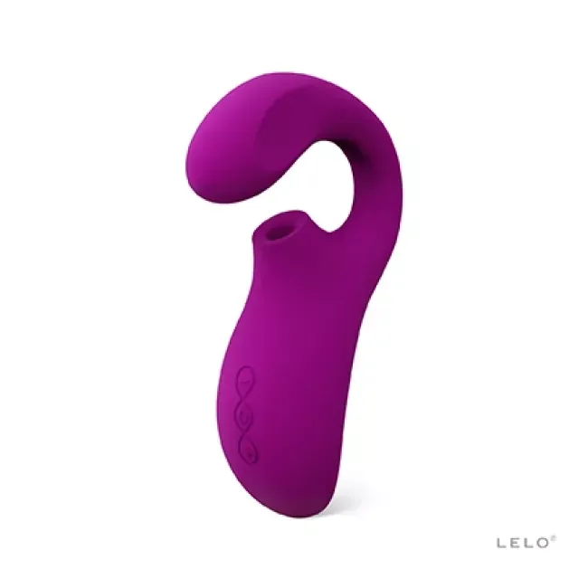 LELO ENIGMA™ 雙頭刺激聲波按摩器 (黑色/紫色)