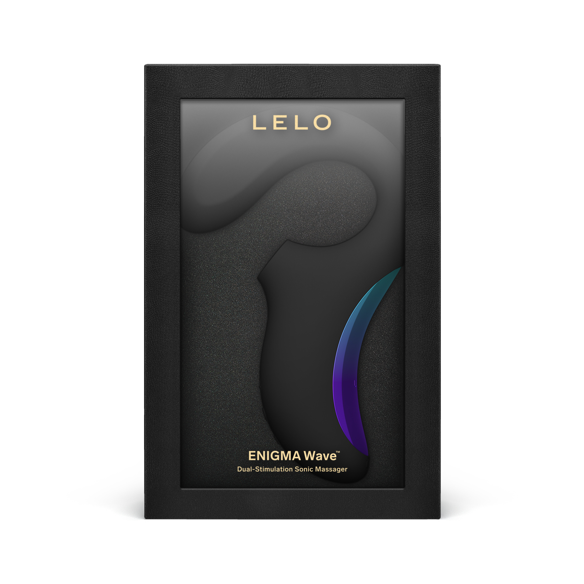 LELO ENIGMA™ WAVE 三重刺激按摩器 (黑色/珀紫色)