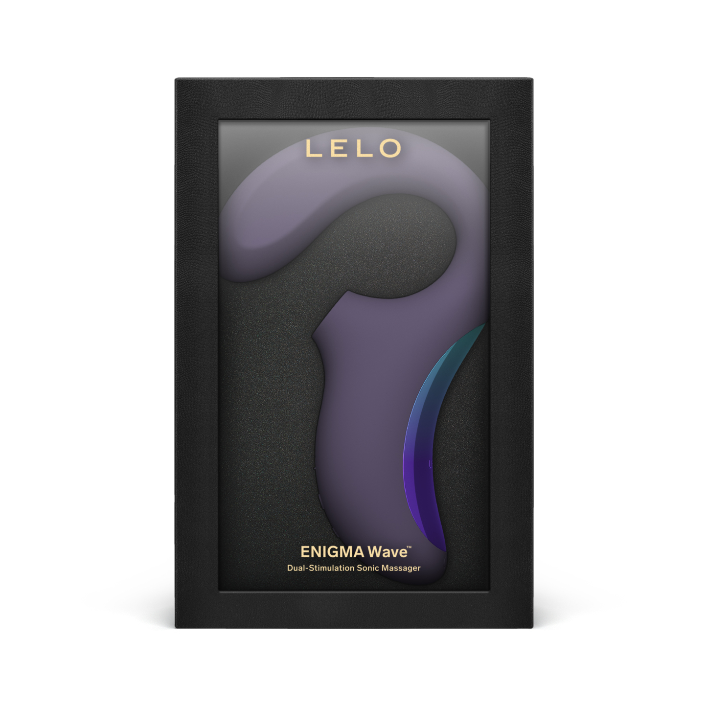 LELO ENIGMA™ WAVE 三重刺激按摩器 (黑色/珀紫色)