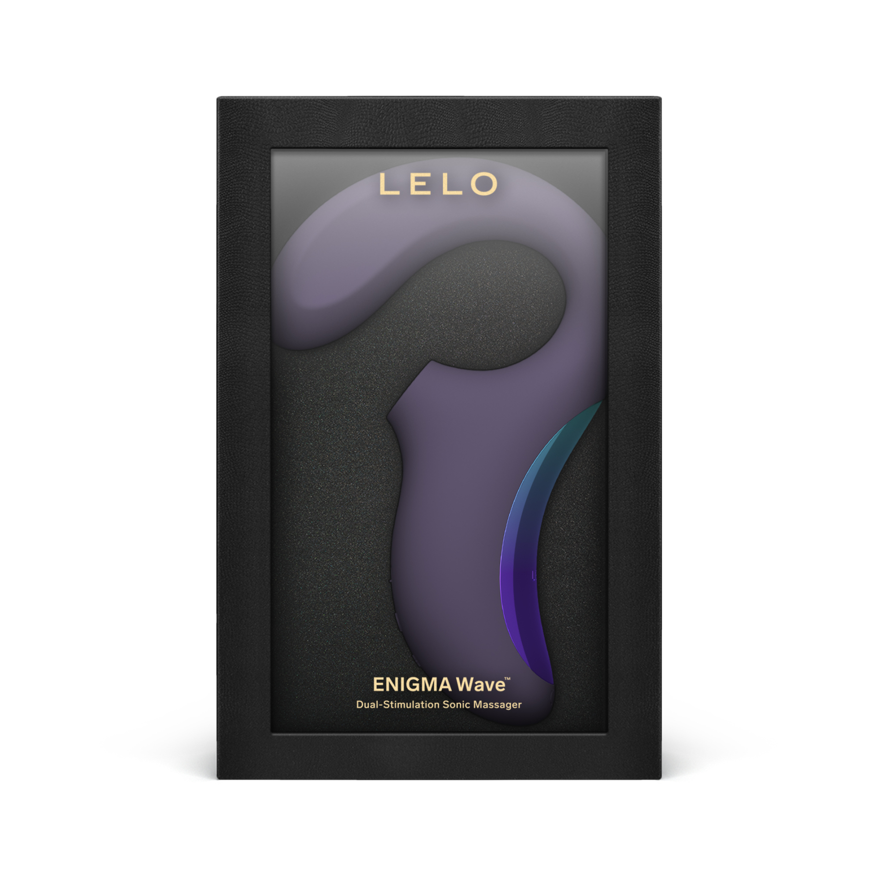 LELO ENIGMA™ WAVE 三重刺激按摩器 (黑色/珀紫色)
