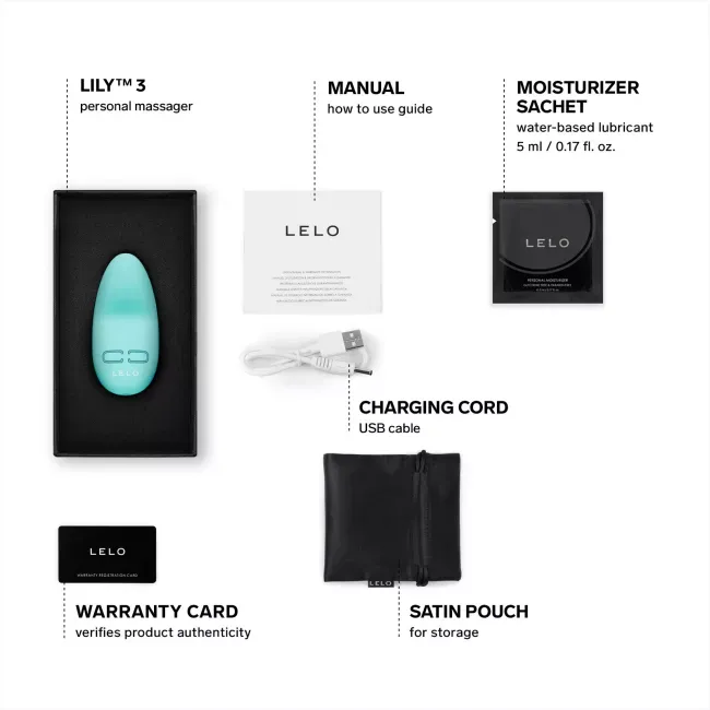 LELO LILY™ 3 超靜音迷你陰蒂震動器 (布林紫/薰衣紫/極地綠)