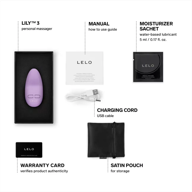 LELO LILY™ 3 超靜音迷你陰蒂震動器 (布林紫/薰衣紫/極地綠)