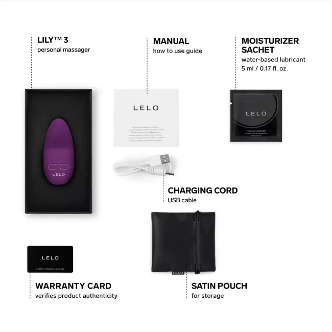 LELO LILY™ 3 超靜音迷你陰蒂震動器 (布林紫/薰衣紫/極地綠)