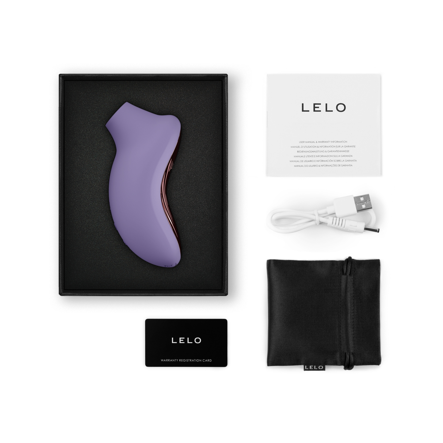 LELO SONA™ 3 聲波陰蒂按摩器 (白色/賽博紫/紫羅蘭黃昏)-SING DR