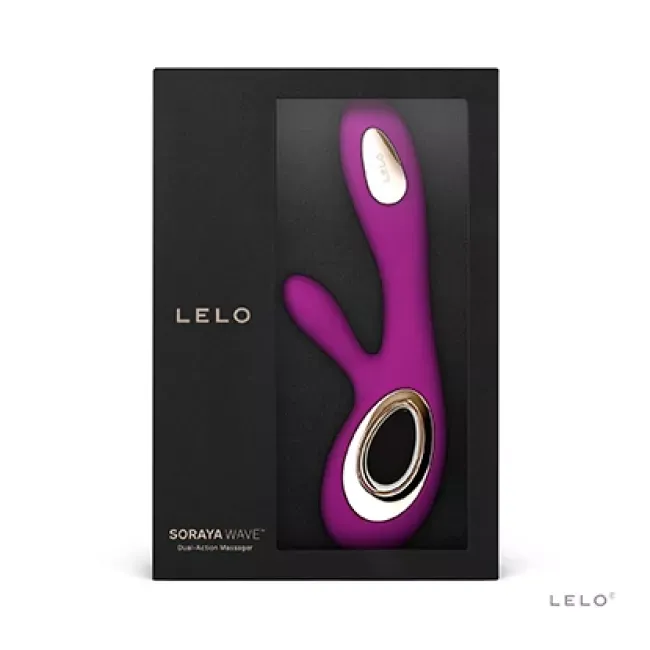 LELO SORAYA Wave™ G點兔子按摩棒 (紫色/黑色/午夜藍色)