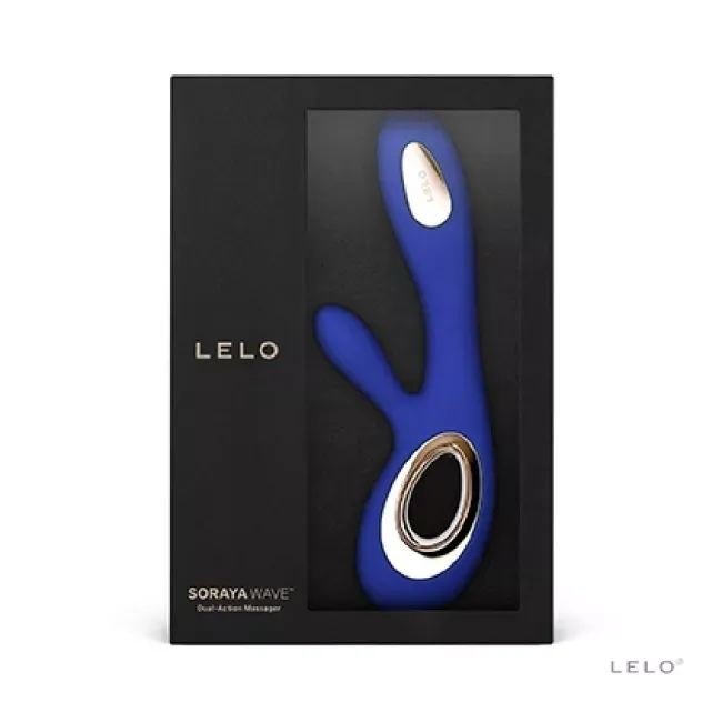 LELO SORAYA Wave™ G點兔子按摩棒 (紫色/黑色/午夜藍色)