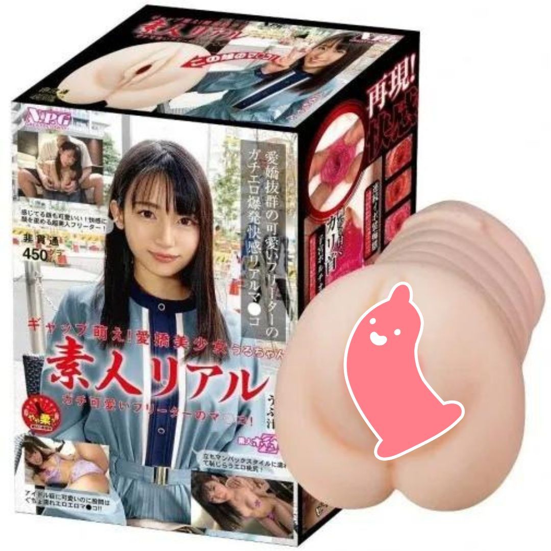 NPG Uru醬 素人名器 450g，日本製超柔軟TPE材質，緊緻螺旋入口，極致包覆感，帶來沉浸式真實性愛體驗。
