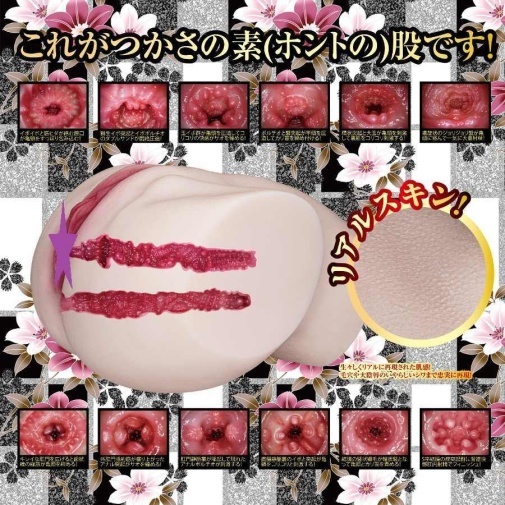 NPG 葵司 真實之雙穴 女優名器 3.5KG -SING DR