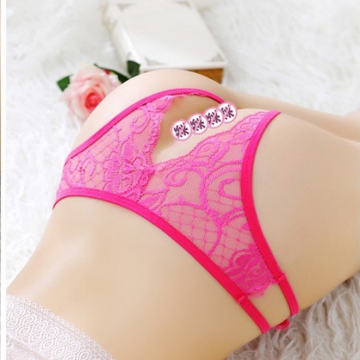 Lush Secrets LS-060 蕾絲開檔內褲