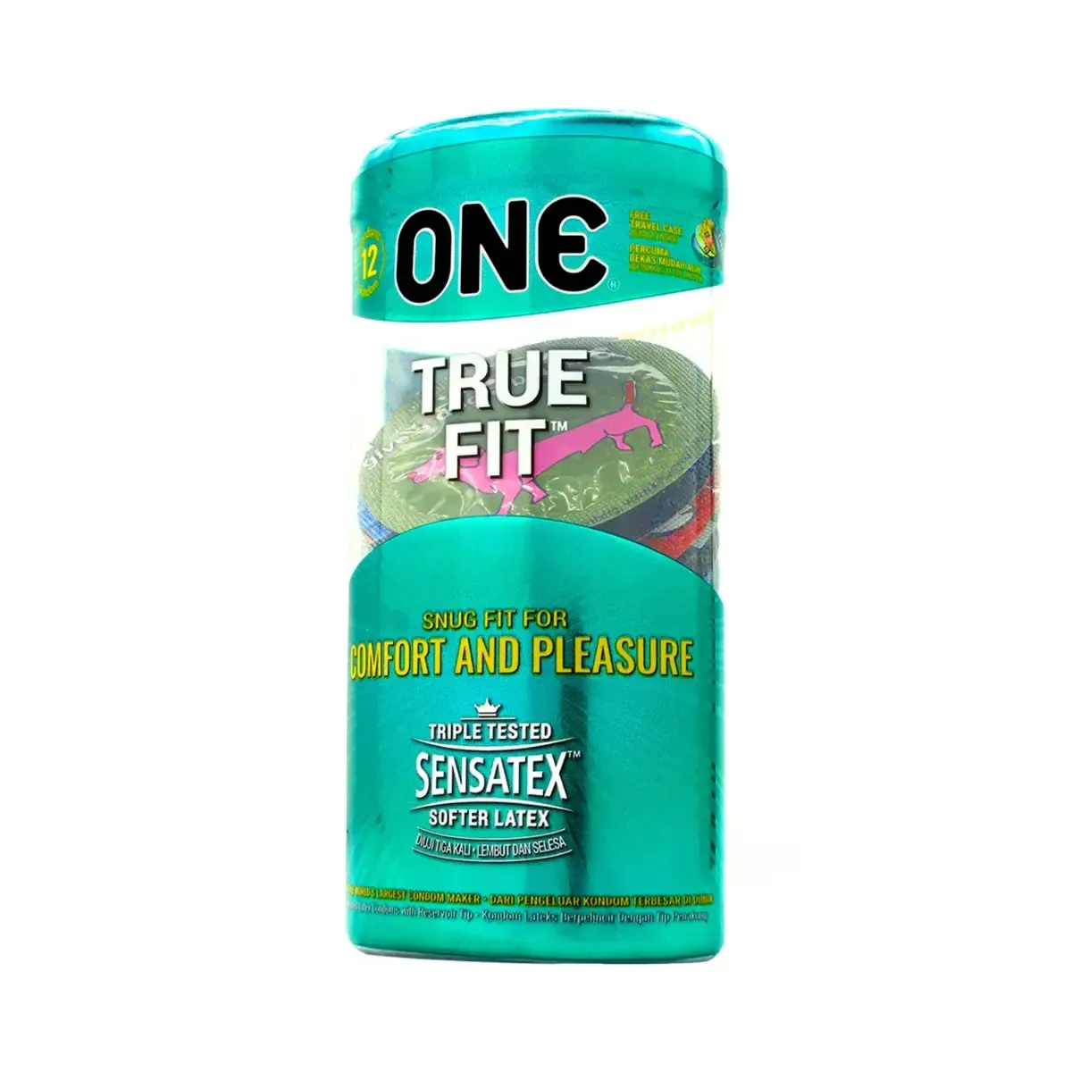 One True Fit 49 mm 絲滑安全套 12 片-SING DR