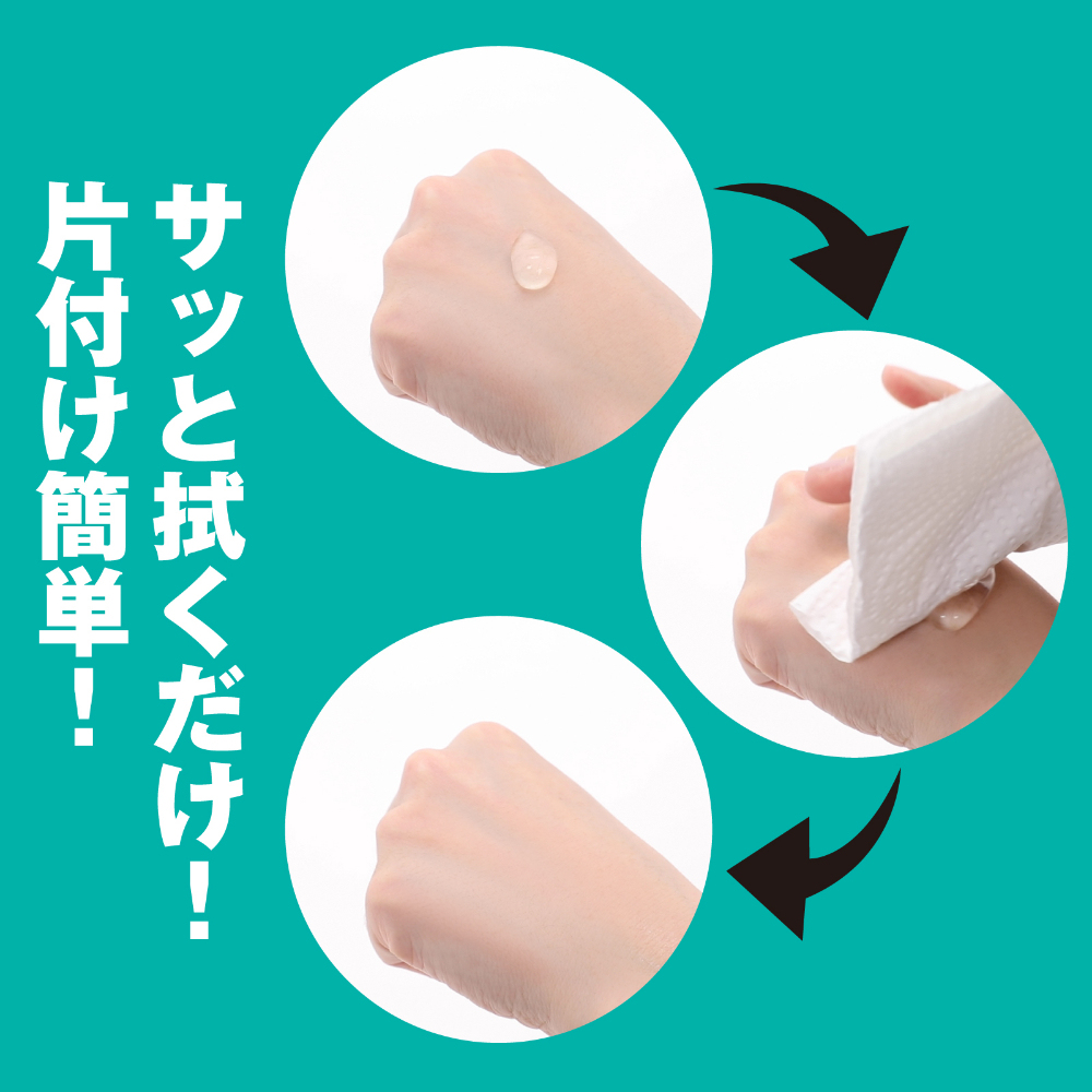 P3ローション -楽拭- (150ml/400ml/1000ml)