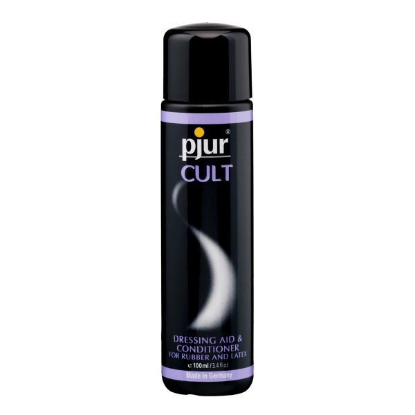 pjur Cult Easy Latex Dressing Aid，矽基配方，讓穿戴乳膠服裝更輕鬆，無香料無添加劑。