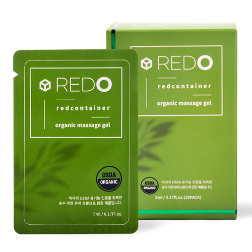 Red Container REDO Organic Massage Gel 5ml (5片裝/20片裝)-SING DR