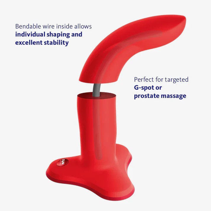 Fun Factory Limba Flex 吸盤可彎曲柔軟按摩棒 細碼