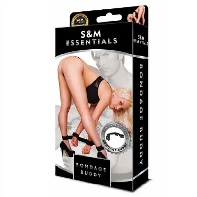 S&M Essentials BONDAGE BUDDY 手腳束縛帶，四個可調節袖口，提供舒適的束縛體驗。