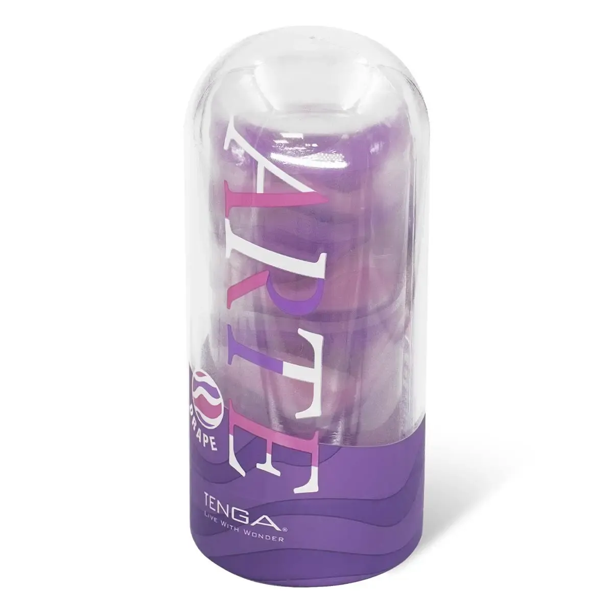 TENGA ARTE 織紋杯飛機杯 (TWEED厚磅黃 / DRAPE流線紫)