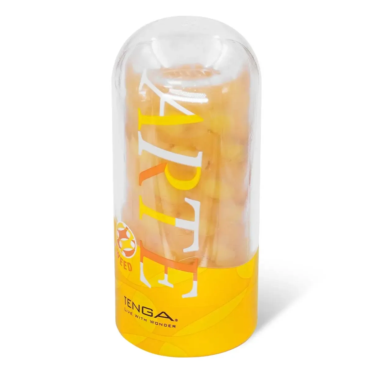 TENGA ARTE 織紋杯飛機杯 (TWEED厚磅黃 / DRAPE流線紫)