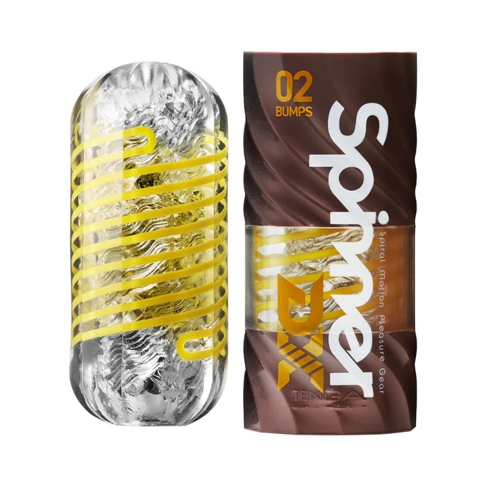 TENGA Spinner DX 02 BUMPS 蛇龍卷飛機杯