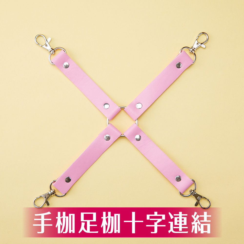  T-BEST「悶子」SM十件套裝，粉紅色，專為初學者設計，提供多樣的SM玩法。