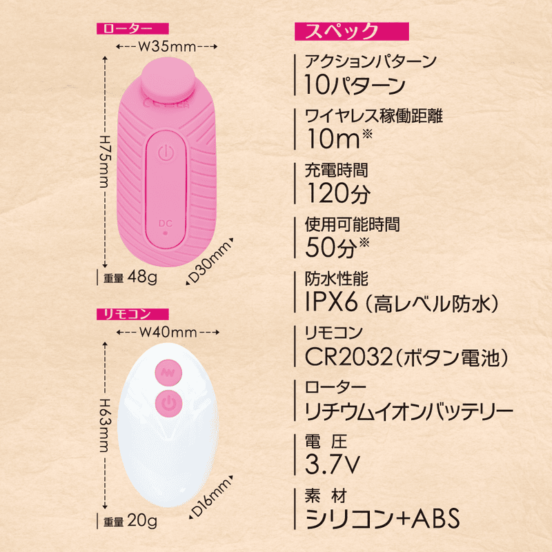 穿戴式T-BEST Clip Mission震蛋，提供穩定震動與9種模式，適合私密互動與探索