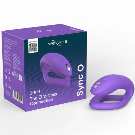 We-Vibe Sync O 情侶共用震動器，雙重G點陰蒂刺激，創新C形設計，支持遠程操作。