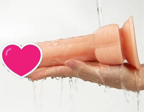 Lovetoy 7" 極柔軟仿真陽具 肉色