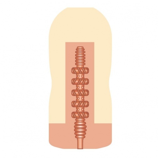 NPG 京本楓女優飛機杯，單層構造與刺激紋路設計，提供愉悅與舒適的享受。