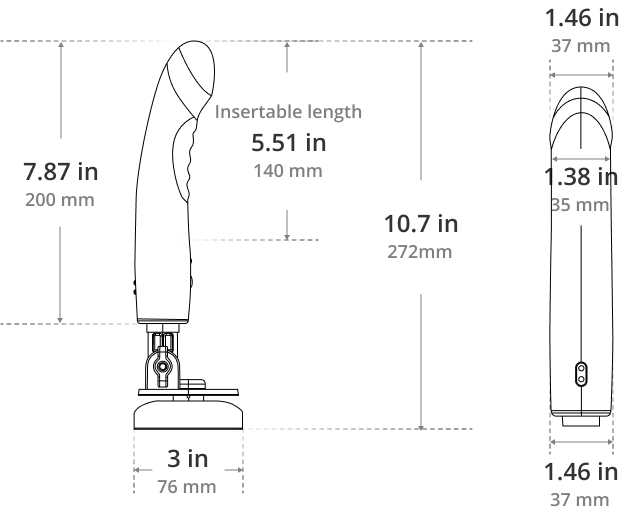 Lovense Mission 2 包含的所有包裝配件