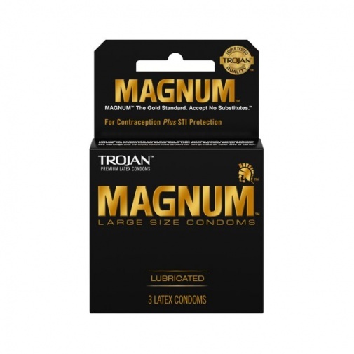 Trojan Magnum 62 / 55mm 大碼乳膠安全套