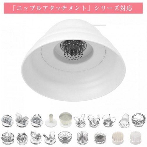 SSI Japan Nipple Cup R 乳頭震動器，靜音設計，旋轉刺激，兼容多款配件，提升愉悅