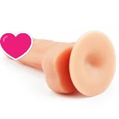 Lovetoy 7" 極柔軟仿真陽具 肉色