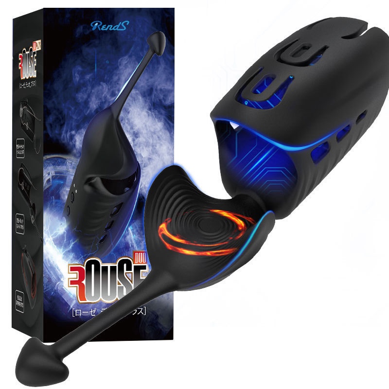 Rends 奧斯 Plus 持久訓練 雙震脈衝電動飛機杯